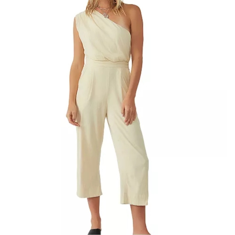 NEW Free People Avery Jumpsuit in Washed Out